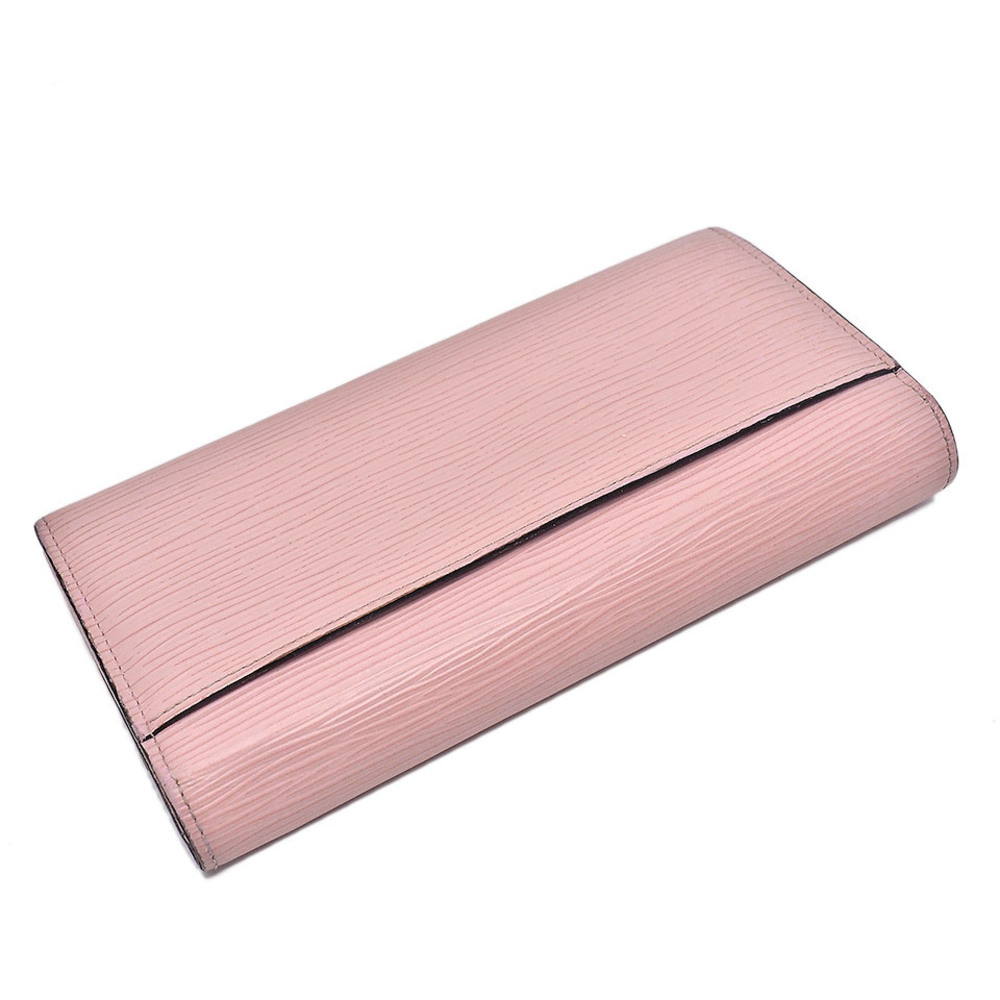 Louis Vuitton Portefeuille Rose Ballerine Epi Wallet Pink Sarah